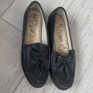 Sam Edelman Classic Black Leather Loafers